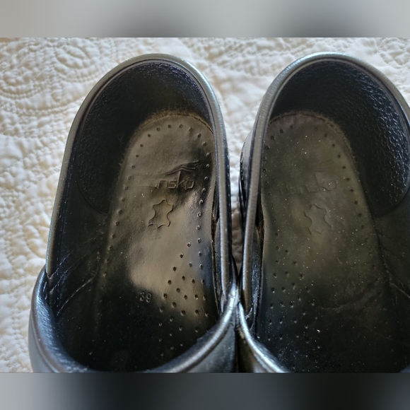 Dansko Womens Leather Clogs Size 39 (Size 8.5-9) - Picture 6 of 9
